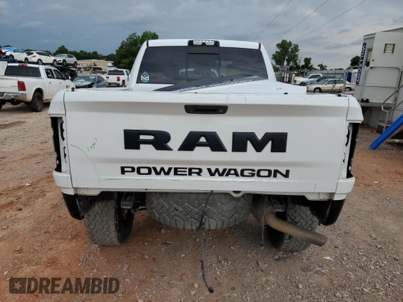 2018 Ram 2500 Power Wagon with VIN 3C6TR5EJ9JG126265, listed as a Copart auction lot 58297795 with 151,867 mi miles and Salvage title. Bid and sale history available at DreamBid. Image 6.