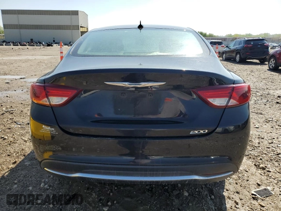 2015 Chrysler 200 Limited with VIN 1C3CCCAB3FN622419, listed as a Copart auction lot 53581745 with 153,404 mi miles and Clean Title. Bid and sale history available at DreamBid. Image 6.
