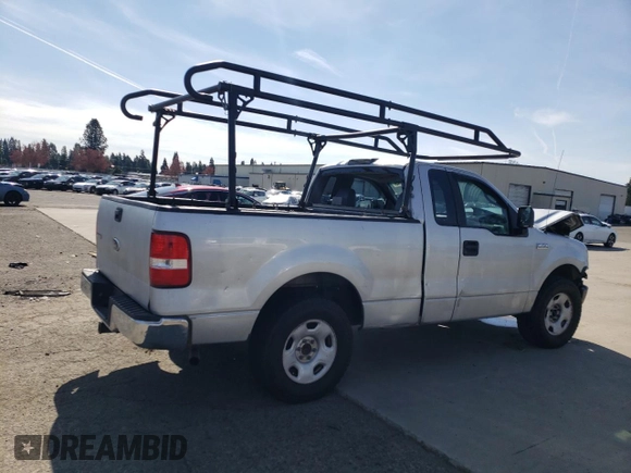 2005 Ford F-150 XL with VIN 1FTRF12235NA82990, listed as a Copart auction lot 50436745 with Not provided miles and Salvage title. Bid and sale history available at DreamBid. Image 3.