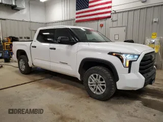 2023 Toyota Tundra SR5 with VIN 5TFLA5DB3PX113090, listed as a Copart auction lot 55442595 with 51,994 mi miles and Salvage title. Bid and sale history available at DreamBid. Image 4.