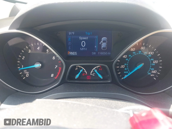 2014 Ford Escape SE with VIN 1FMCU9GX1EUE21729, listed as a IAAI auction lot 42475113 with 116,050 mi miles and . Bid and sale history available at DreamBid. Image 7.