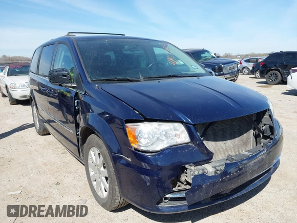 2014 Chrysler Town & Country Touring z VIN 2C4RC1BG0ER444524, wystawiony jako IAAI lot #41861302 z przebiegiem 138 764 mil mil oraz . Historia ofert i sprzedaży dostępna na DreamBid. Obrazek 1.
