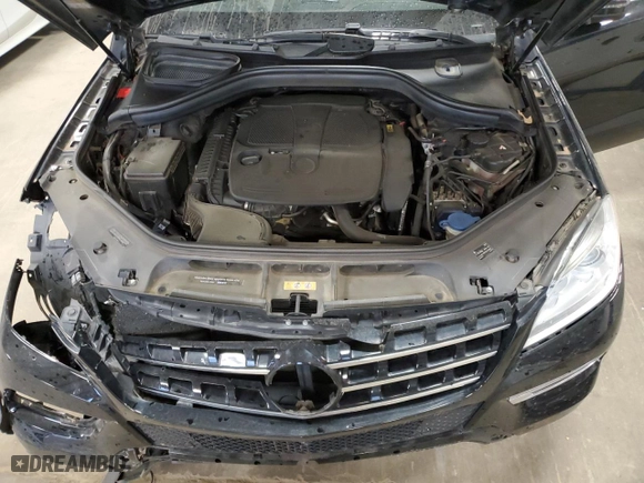 2015 Mercedes-Benz M-Class ML 350 with VIN 4JGDA5HB5FA589370, listed as a Copart auction lot 51262535 with 108,137 mi miles and Salvage Title. Bid and sale history available at carsss.com. Image 12.
