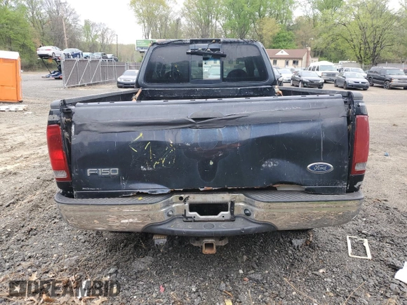 2000 Ford F-150 XL with VIN 1FTRX18W0YNC08668, listed as a Copart auction lot 53636035 with 0 mi miles and Salvage Title. Bid and sale history available at carsss.com. Image 6.