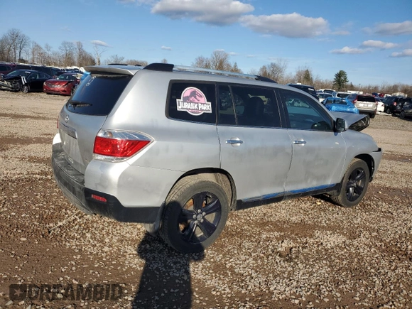 2012 Toyota Highlander Limited with VIN 5TDDK3EH3CS127807, listed as a Copart auction lot 50633975 with 173,072 mi miles and Salvage Title. Bid and sale history available at carsss.com. Image 3.