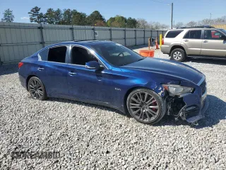 2017 Infiniti Q50 Red Sport 400 z VIN JN1FV7AP5HM851282, wystawiony jako Copart lot #50292255 z przebiegiem 92 513 mil mil oraz Czysty tytuł • Clean title. Historia ofert i sprzedaży dostępna na DreamBid. Obrazek 4.