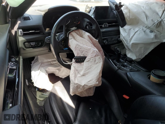 2022 Toyota Supra 3.0 with VIN WZ1DB0C06NW046204, listed as a Copart auction lot 58162645 with Not provided miles and Salvage title. Bid and sale history available at DreamBid. Image 8.