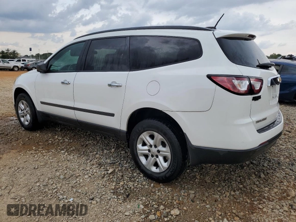 2017 Chevrolet Traverse LS with VIN 1GNKRFEDXHJ308125, listed as a Copart auction lot 60843655 with 139,892 mi miles and Salvage title. Bid and sale history available at DreamBid. Image 2.