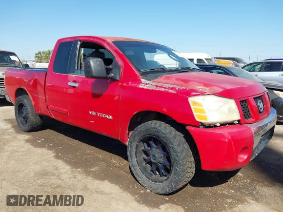 2006 Nissan Titan SE with VIN 1N6BA06A56N566699, listed as a IAAI auction lot 41767841 with 203,499 mi miles and . Bid and sale history available at DreamBid. Image 1.