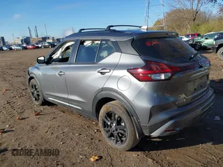 2023 Nissan Kicks SR with VIN 3N1CP5DV8PL563194, listed as a IAAI auction lot 40801411 with 15,016 mi miles and . Bid and sale history available at carsss.com. Image 3.