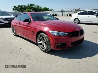 2015 BMW 4 Series 435i xDrive with VIN WBA3R5C51FK372318, listed as a Copart auction lot 52177785 with 74,961 mi miles and Salvage title. Bid and sale history available at DreamBid. Image 11.