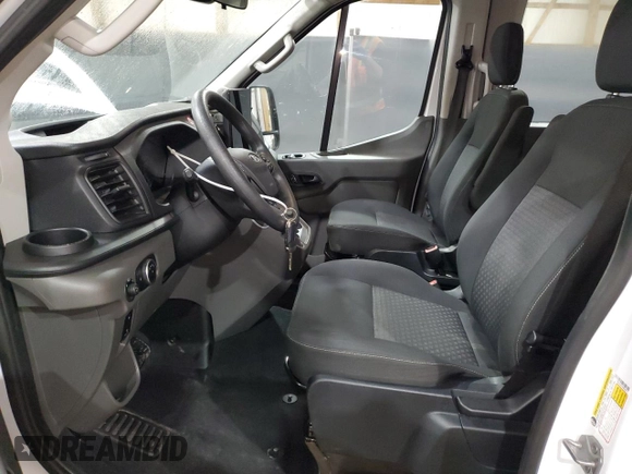 2023 Ford Transit Passenger XL with VIN 1FBAX2C81PKB30711, listed as a Copart auction lot 77797054 with 18,161 mi miles and Clean Title. Bid and sale history available at DreamBid. Image 7.