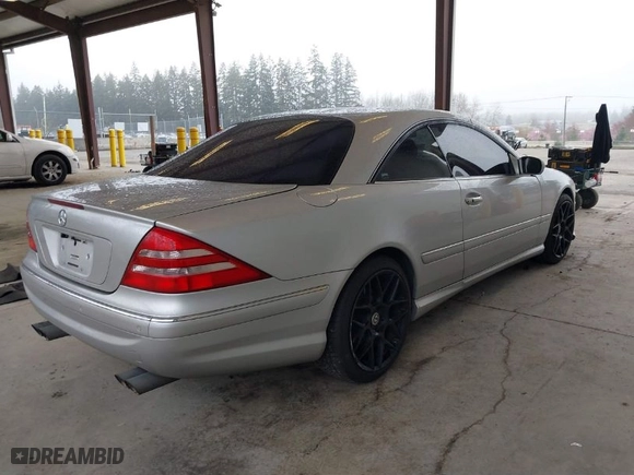 2002 Mercedes-Benz CL-Class with VIN WDBPJ75J22A025094, listed as a IAAI auction lot 41887925 with NaN miles. Bid and sale history available at carsss.com. Image 4.