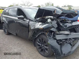 2025 Mazda CX-90 Premium Sport with VIN JM3KKCHA7S1199375, listed as a IAAI auction lot 42730559 with 333 mi miles and . Bid and sale history available at DreamBid. Image 1.