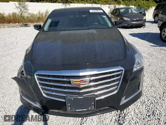 2017 Cadillac CTS RWD with VIN 1G6AP5SX2H0150035, listed as a Copart auction lot 75330874 with 74,582 mi miles and Salvage title. Bid and sale history available at DreamBid. Image 5.