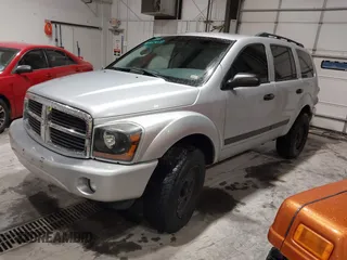 2006 Dodge Durango SLT with VIN 1D4HB48N86F190899, listed as a IAAI auction lot 41463177 with 217,574 mi miles and . Bid and sale history available at DreamBid. Image 2.