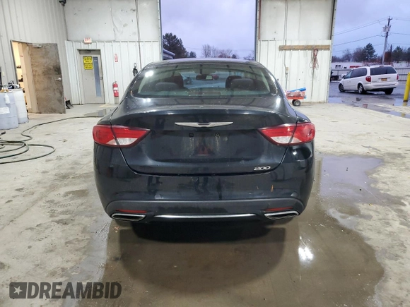 2015 Chrysler 200 Limited with VIN 1C3CCCAG0FN516523, listed as a Copart auction lot 80368234 with 83,943 mi miles and Salvage Title. Bid and sale history available at carsss.com. Image 6.