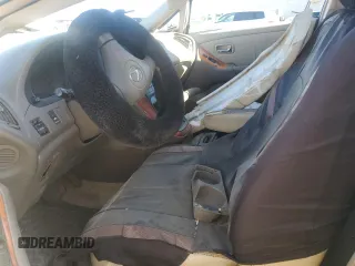 2001 Lexus RX 300 with VIN JTJGF10UX10083652, listed as a Copart auction lot 83531204 with 0 mi miles and Salvage Title. Bid and sale history available at carsss.com. Image 7.
