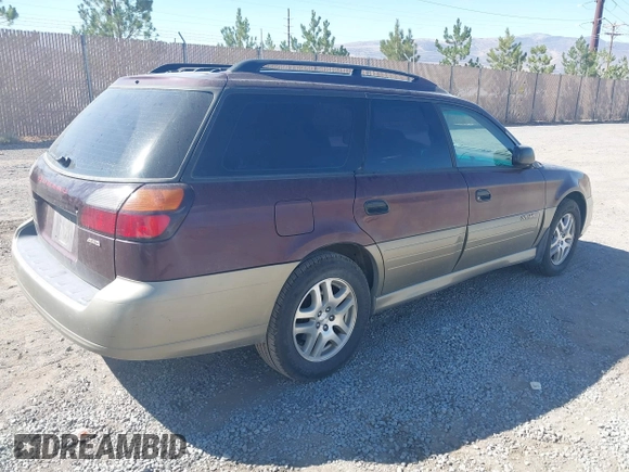 2000 Subaru Legacy Outback with VIN 4S3BH6655Y7626623, listed as a IAAI auction lot 42674610 with 333,110 mi miles and . Bid and sale history available at DreamBid. Image 4.
