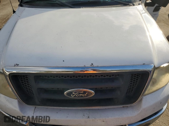 2004 Ford F-150 XL with VIN 1FTRF12WX4NA55917, listed as a Copart auction lot 44209225 with 0 mi miles and Salvage Title. Bid and sale history available at carsss.com. Image 12.