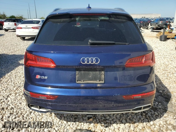 2018 Audi SQ5 Premium Plus with VIN WA1A4AFY2J2117350, listed as a Copart auction lot 48112954 with 70,119 mi miles and . Bid and sale history available at DreamBid. Image 6.