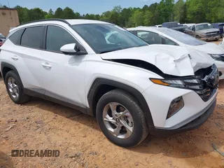 2024 Hyundai Tucson SEL with VIN 5NMJBCDE0RH301466, listed as a IAAI auction lot 42010181 with 8,221 mi miles. Bid and sale history available at carsss.com. Image 1.