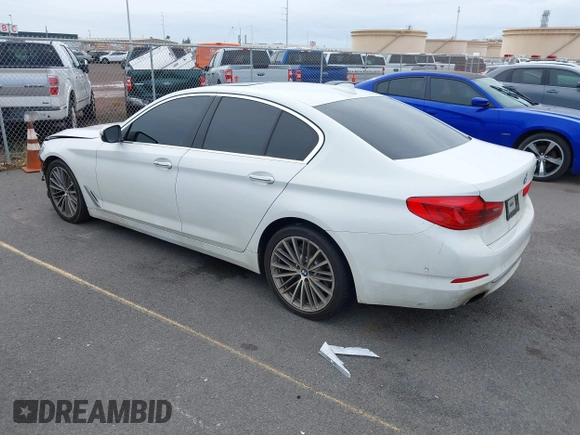 2017 BMW 5 Series 540i with VIN WBAJE5C31HG914346, listed as a IAAI auction lot 41828268 with 96,686 mi miles and . Bid and sale history available at DreamBid. Image 3.