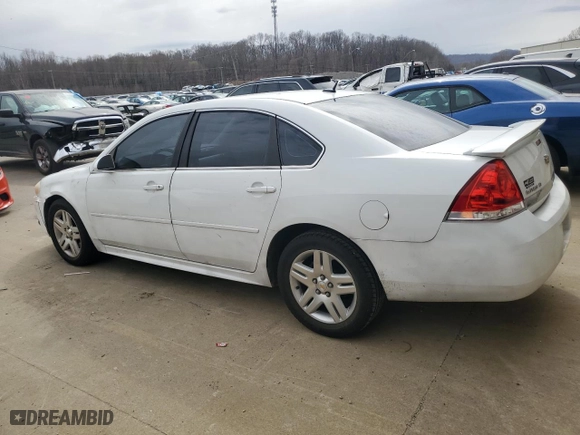 2010 Chevrolet Impala LT with VIN 2G1WB5EN2A1257391, listed as a Copart auction lot 47233715 with 172,270 mi miles and Salvage Title. Bid and sale history available at carsss.com. Image 2.