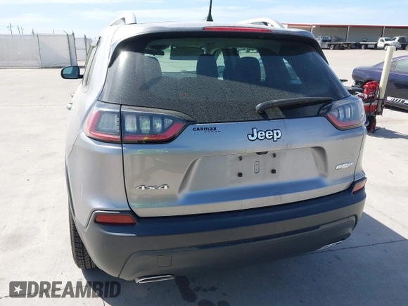 2019 Jeep Cherokee Latitude with VIN 1C4PJMCX4KD101856, listed as a IAAI auction lot 41828553 with 79,481 mi miles. Bid and sale history available at carsss.com. Image 16.