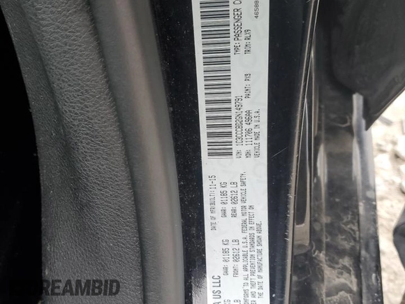 2016 Chrysler 200 S with VIN 1C3CCCBB2GN149791, listed as a Copart auction lot 52091705 with 129,279 mi miles and Clean Title. Bid and sale history available at carsss.com. Image 15.