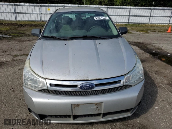 2009 Ford Focus SE with VIN 1FAHP35N09W205547, listed as a Copart auction lot 51344935 with 151,860 mi miles and Salvage Title. Bid and sale history available at carsss.com. Image 5.