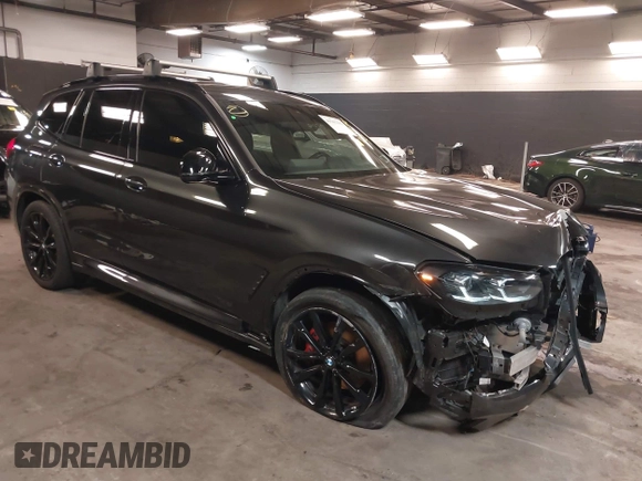 2023 BMW X3 M40i with VIN 5UX83DP09P9P31375, listed as a IAAI auction lot 41567192 with 20,600 mi miles and . Bid and sale history available at DreamBid. Image 1.