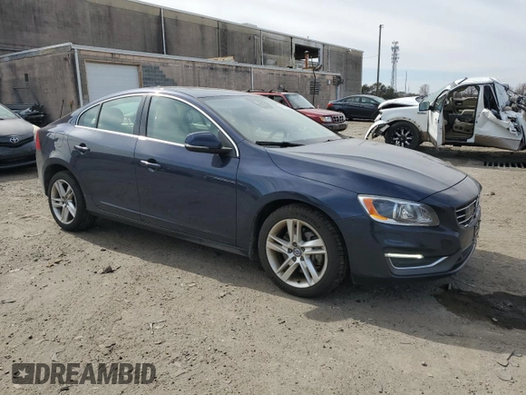 2015 Volvo S60 T5 Platinum with VIN YV1612TMXF2360756, listed as a Copart auction lot 47140365 with 147,280 mi miles and Clean Title. Bid and sale history available at carsss.com. Image 4.