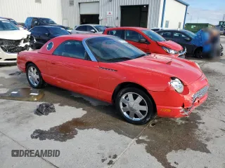 2002 Ford Thunderbird Hardtop Premium with VIN 1FAHP60A42Y103569, listed as a Copart auction lot 87278724 with Not Provided miles and Salvage Title. Bid and sale history available at DreamBid. Image 4.
