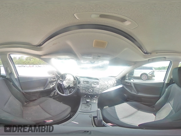 2012 Mazda 3 i Touring with VIN JM1BL1V73C1700184, listed as a Copart auction lot 61347565 with Not provided miles and Salvage title. Bid and sale history available at DreamBid. Image 15.