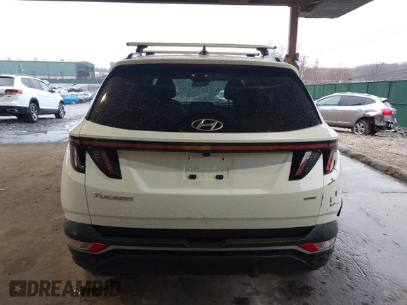 2022 Hyundai Tucson SEL with VIN 5NMJBCAE4NH038364, listed as a IAAI auction lot 41773371 with 30,211 mi miles. Bid and sale history available at carsss.com. Image 16.