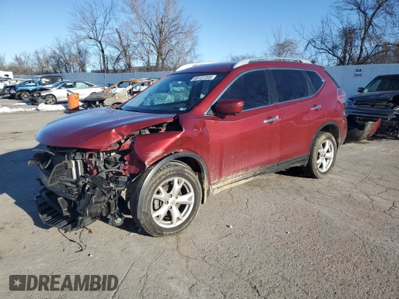 2016 Nissan Rogue S with VIN 5N1AT2MV1GC740366, listed as a Copart auction lot 88137305 with 76,605 mi miles and Salvage Title. Bid and sale history available at DreamBid. Image 1.