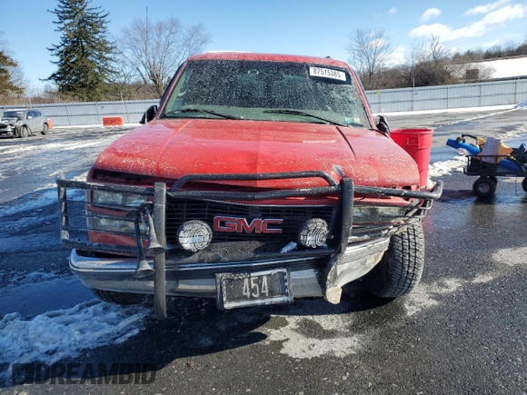 1997 GMC Suburban z VIN 3GKGK26J9VG515459, wystawiony jako Copart lot #87515385 z przebiegiem 205 982 mil mil oraz Szkoda całkowita • Salvage title. Historia ofert i sprzedaży dostępna na DreamBid. Obrazek 5.