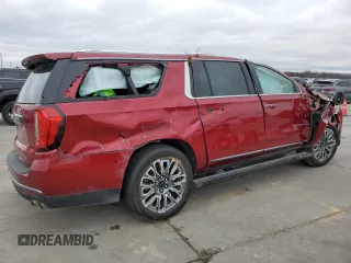 2023 GMC Yukon XL Denali Ultimate with VIN 1GKS2KKL1PR129803, listed as a Copart auction lot 42931415 with 55,586 mi miles and Salvage Title. Bid and sale history available at carsss.com. Image 3.