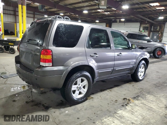 2006 Ford Escape Hybrid with VIN 1FMCU95H76KB36333, listed as a Copart auction lot 55693945 with 147,470 mi miles and Non repairable. Bid and sale history available at DreamBid. Image 3.