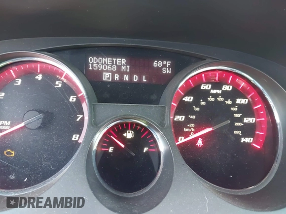 2009 GMC Acadia SLT1 with VIN 1GKER23D79J155114, listed as a IAAI auction lot 41925337 with 159,068 mi miles. Bid and sale history available at carsss.com. Image 7.