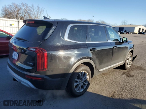 2021 Kia Telluride LX z VIN 5XYP24HC8MG127965, wystawiony jako Copart lot #41631795 z przebiegiem 75 280 mil mil oraz Szkoda całkowita • Salvage title. Historia ofert i sprzedaży dostępna na DreamBid. Obrazek 3.
