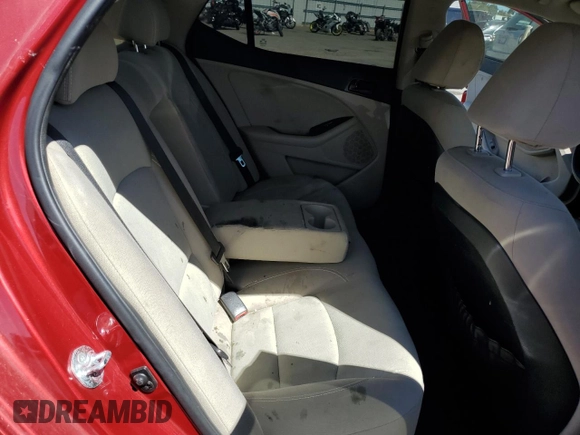 2014 Kia Optima LX with VIN 5XXGM4A76EG331211, listed as a Copart auction lot 61505605 with 152,275 mi miles and Salvage title. Bid and sale history available at DreamBid. Image 10.