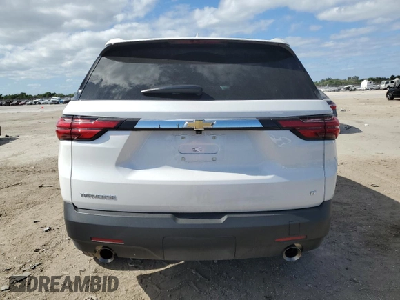 2023 Chevrolet Traverse LT Leather with VIN 1GNERHKW9PJ164077, listed as a Copart auction lot 80903594 with 16,681 mi miles and Salvage Title. Bid and sale history available at carsss.com. Image 6.
