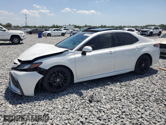 2021 Toyota Camry XSE z VIN 4T1K61AK2MU418583, wystawiony jako Copart lot #54858495 z przebiegiem 43 662 mil mil oraz Nie do naprawy • Non repairable. Historia ofert i sprzedaży dostępna na DreamBid. Obrazek 1.
