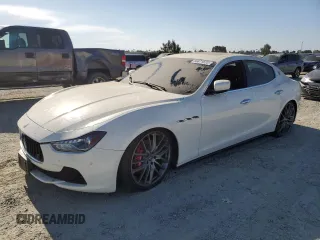 2016 Maserati Ghibli S с VIN ZAM57RSA3G1178089, выставлен на аукционе Copart как лот 66871675 с пробегом Не указан миль и Чистый • Clean title. История ставок и продаж доступна на DreamBid. Изображение 1.