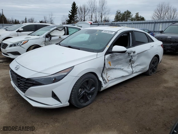2022 Hyundai Elantra Essential with VIN KMHLM4AG3NU229787, listed as a Copart auction lot 50523225 with 161,702 mi miles and Clean Title. Bid and sale history available at carsss.com. Image 1.
