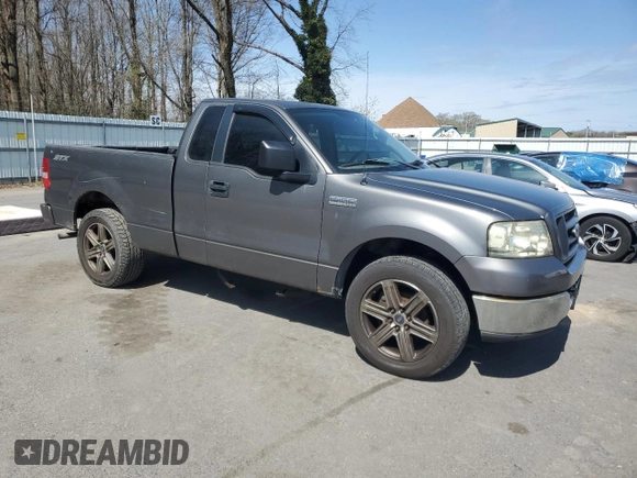2005 Ford F-150 XL with VIN 1FTRF12215NB69528, listed as a Copart auction lot 51614365 with 160,349 mi miles and Salvage title. Bid and sale history available at DreamBid. Image 4.