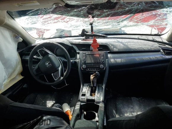 2018 Honda Civic LX with VIN 2HGFC2F51JH533697, listed as a Copart auction lot 47852615 with Not Provided miles and Salvage Title. Bid and sale history available at carsss.com. Image 8.