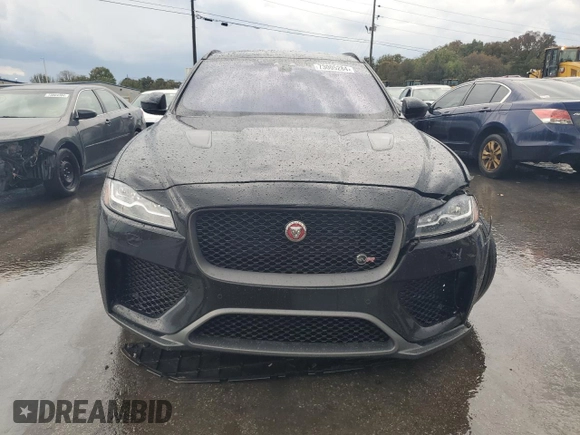 2020 Jaguar F-Pace SVR with VIN SADCZ2EE3LA617303, listed as a Copart auction lot 73005284 with 85,521 mi miles and Salvage Title. Bid and sale history available at DreamBid. Image 5.
